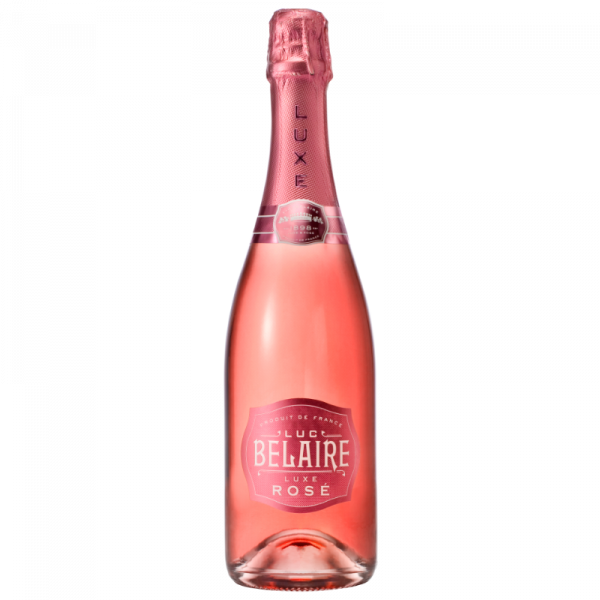 A bottle of Luc Belaire Luxe Rose 750ml